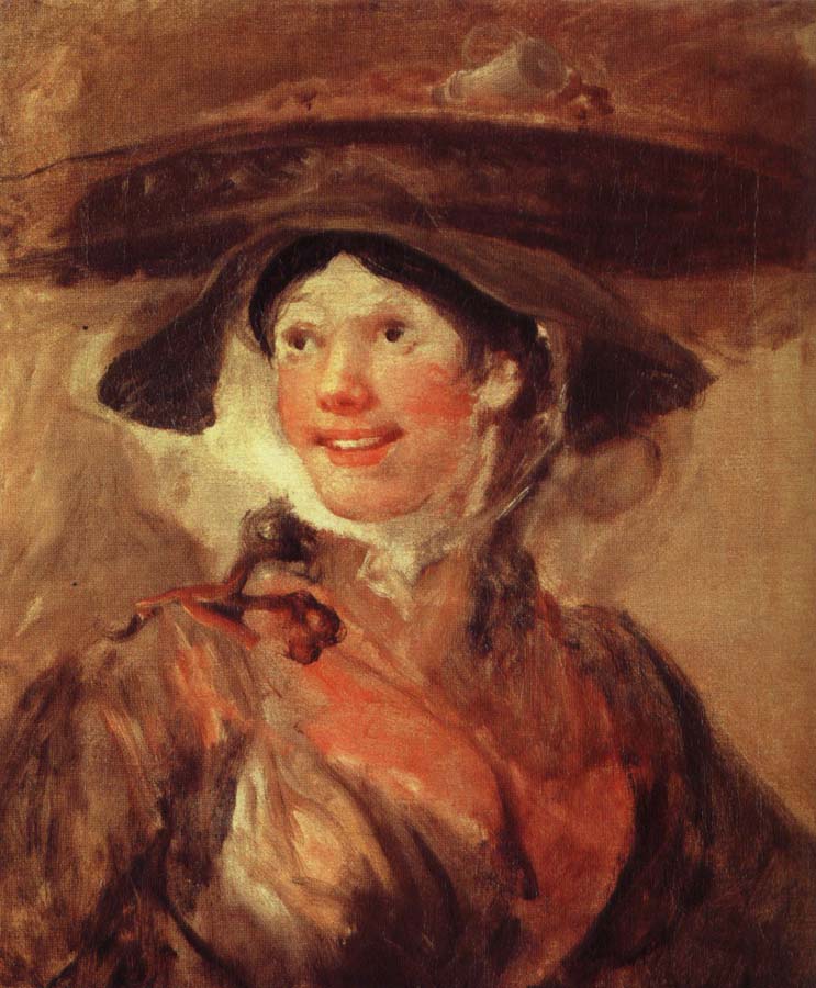 William Hogarth the shrimp girl